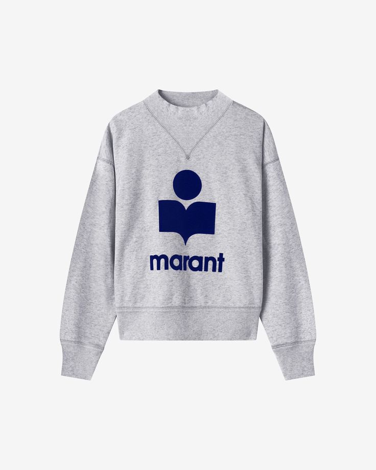 Pull Isabel Marant Gris et Bleu