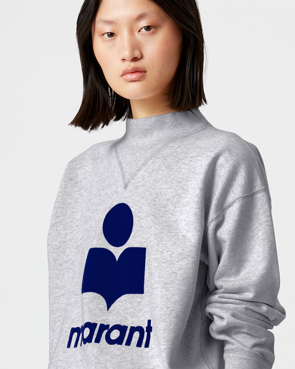 Pull Isabel Marant Gris et Bleu