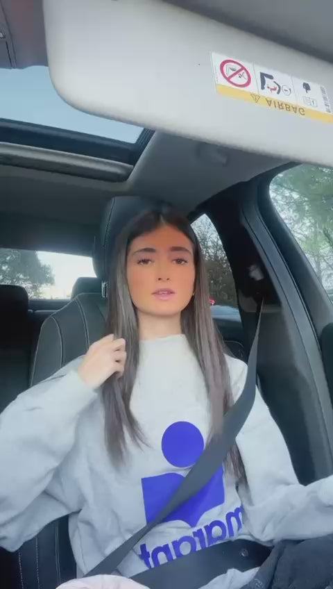 Pull Isabel Marant Gris et Bleu